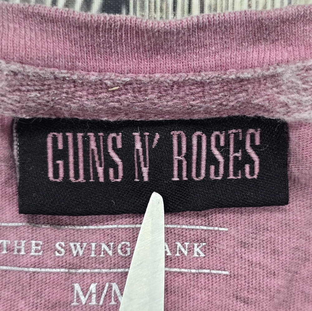 Cotton On Guns N Roses The Swing Tank Floral Skull Printed Tank Top - Picture 4 of 12